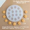 Flexible Silicone Mold Reusable Resin Mold Baking Tool DIY Baking Tool  Clay Craft