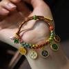 Bohemian Woven Hand Rope Retro Chinese Style Bracelet Ancient Style Ethnic Style Bracelet  Couple