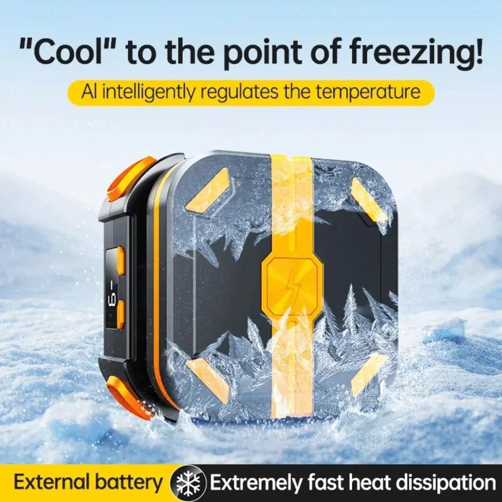 P70 НОВЫЙ 10 Вт Полупроводниковый кулер-радиатор для мобильного телефона с аккумулятором 2000 мАч Игровой кулер для PUBG для iPhone Android Универсальный