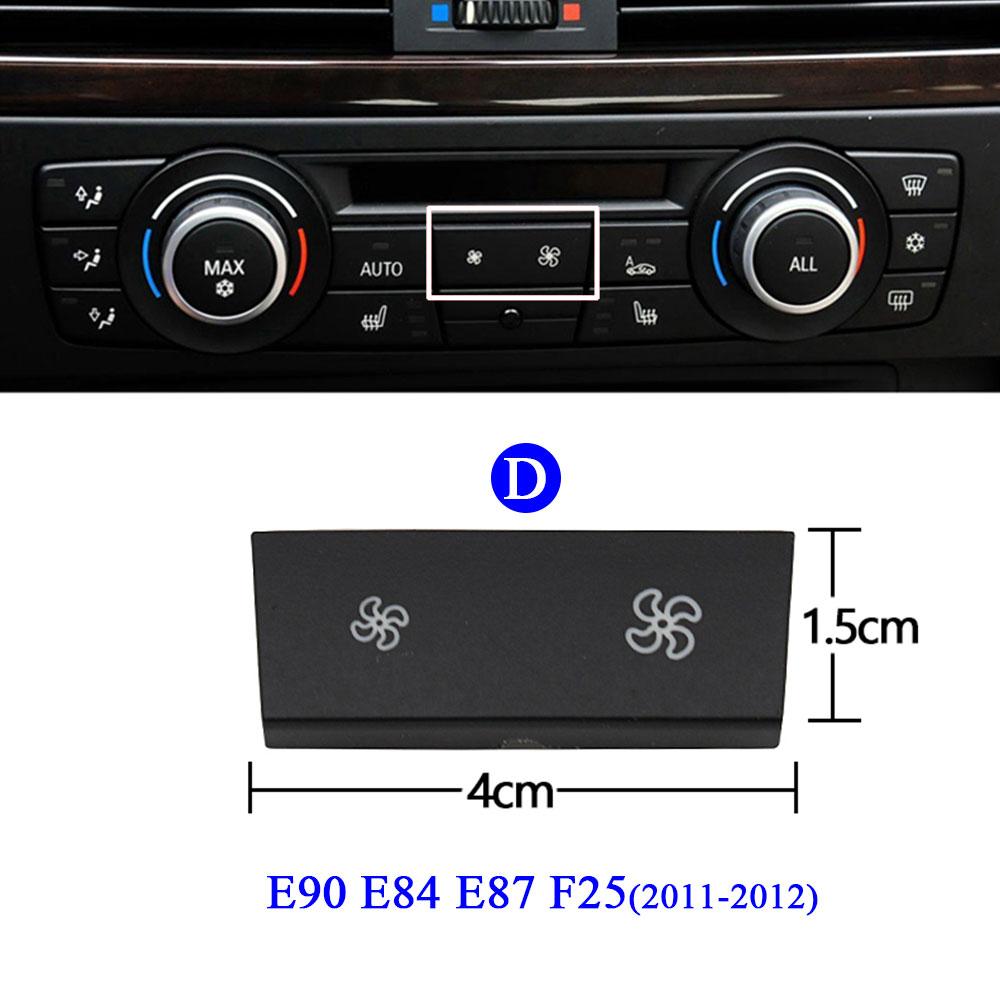 Автомобильный обогреватель переменного тока, климатический вентилятор, кнопка громкости ветра, крышки для BMW 1 2 3 4 X1 X3 X5 X6 серии F20 F30 F35 F80 F25 F26 E70 E84 E90