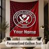Custom Text Tapestry Sheffield United FC Print Wall Tapestry Indoor Living Room Wall Decor