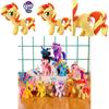 Gorgeous Rainbow My Little Pony Plush Unicorn Doll Huggable Companion For Girls