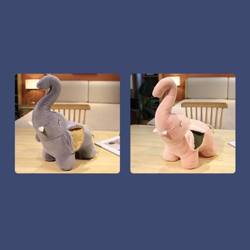 Toys Plush Elephant Cutes Cartoon Baby Soothes Children With Sleeping Dolls