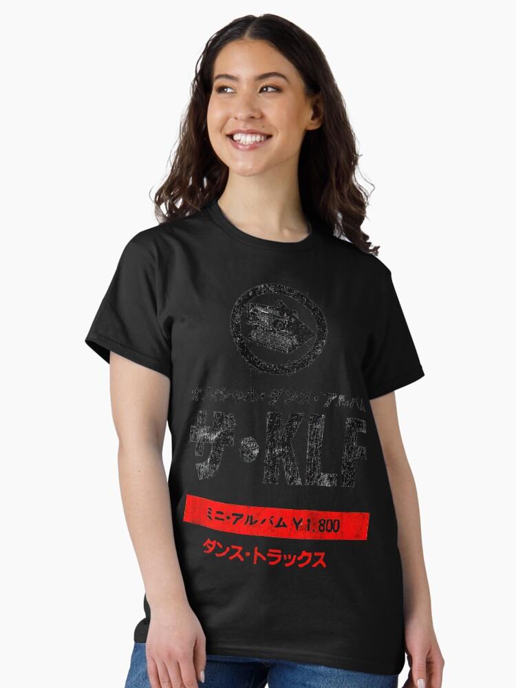 Классическая футболка Jam klf japan vintage черная txt