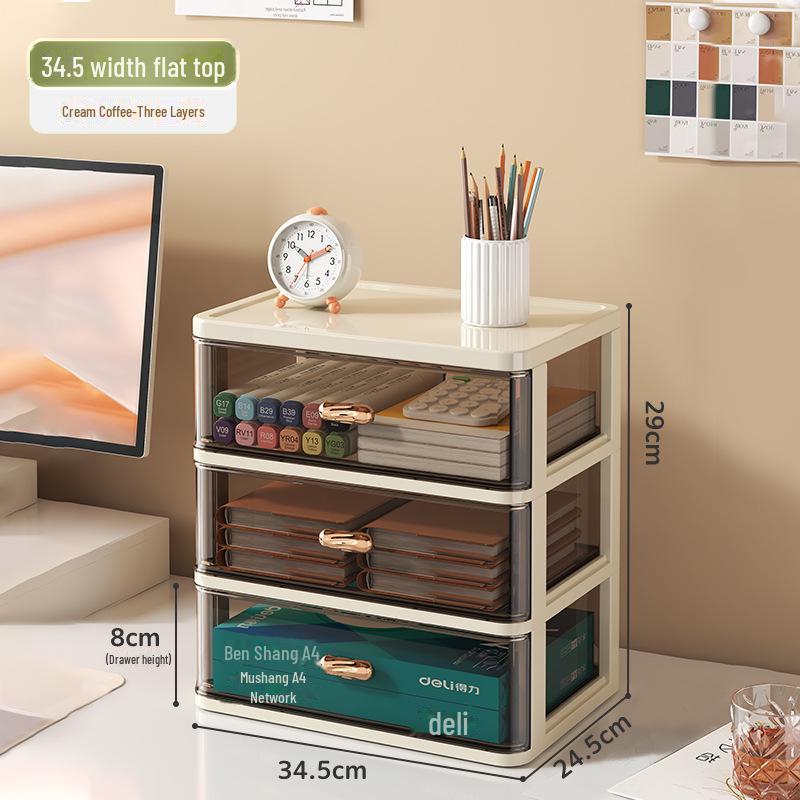 Пластиковый настольный органайзер для канцелярских принадлежностей и косметики