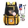 Anime Backpack Bags Large Capacity Manga To Travel Daily Girls Bookbags Demon Slayer Nezuko Kawaii Cartoon School Bag for Adults