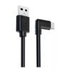 Кабель Link 13 футов для Oculus Quest 2 Type-C 3.2 Угловой к USB A Зарядный шнур