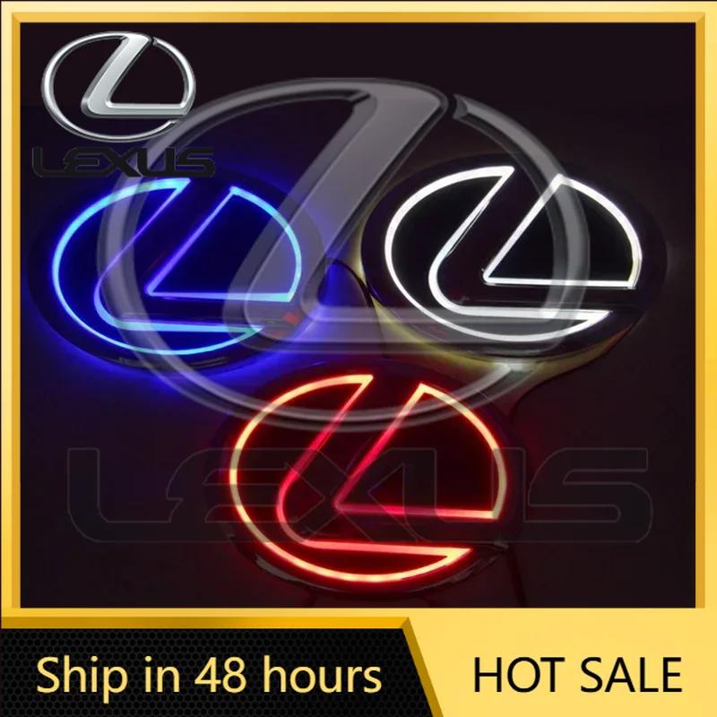 2026 Hot Interior Stickers Car Light Logo Sticker 5D Led Rear Emblem Badge For Lexus ES250 ES300 ES350 IS250 IS300 RX300 RX330 N OK2