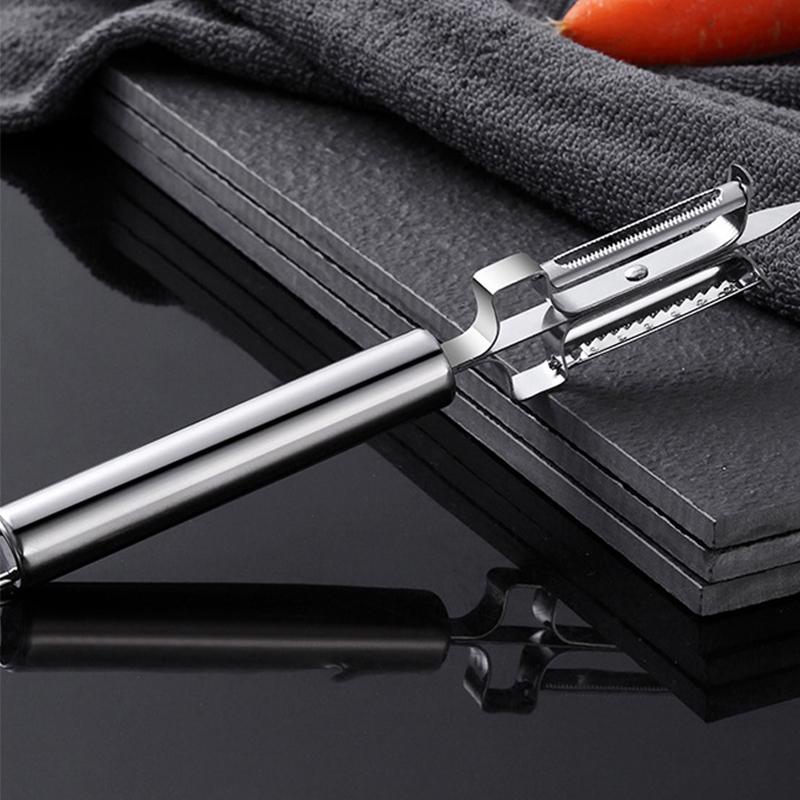 1 Pcs Stainless Steel Peeler Creative New Convenient Peeler Planer Knife Kitchen Gadgets Kitchen Vegetables And Fruits Scraping