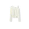Semir Women's 2025 Winter Slant Shoulder Knit Sweater