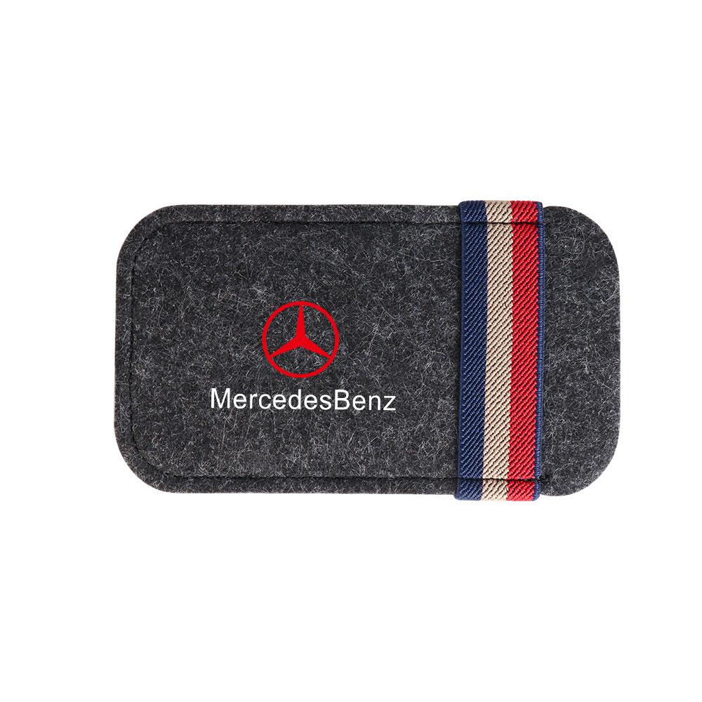 Car Sunglasses Organizer Bag Eyeglass Holder Glasses Storage Clip Accessories For Mercedes Benz W204 W124 W201 W202 W212 W220