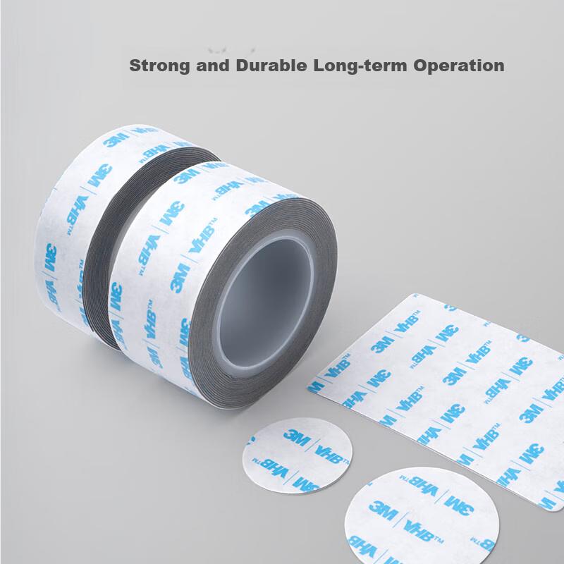 Double-Sided Tape, Strong Adhesion, Traceless, Waterproof, Suitable for, Cards, Hobby Crafts, Model 6608-GP, Diameter 60mm, 8 Pieces