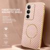 For Realme C71 4G Phone Case Carbon Fiber Textured Electroplated TPU Back Cover