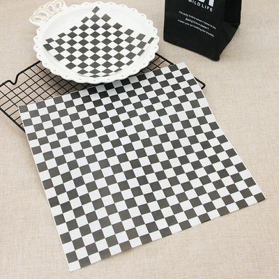 25Pcs/Lot Wax Paper Food Grade Grease Paper Food Wrappers Wrapping Paper For Bread Sandwich Burger Fries Oilpaper Baking Tools