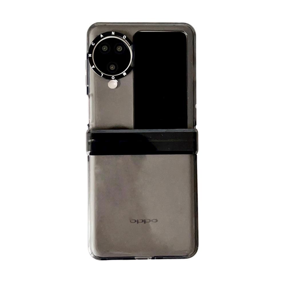 Креативный складной чехол для телефона OPPO N2-N3 Flip Hinge - прозрачный защитный чехол для мужчин и женщин
