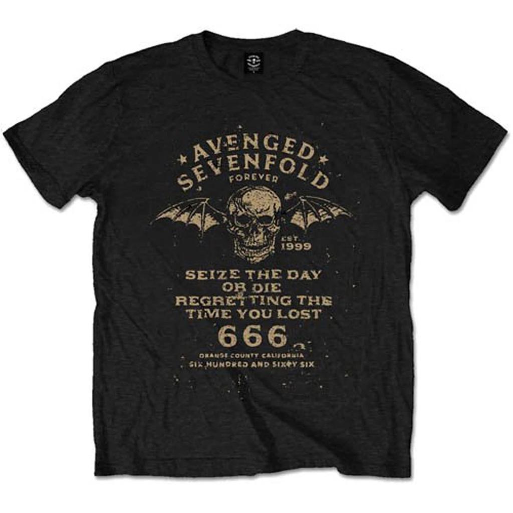 Avenged Sevenfold Seize the Day Rock Metal Official Mens Unisex T-Shirt