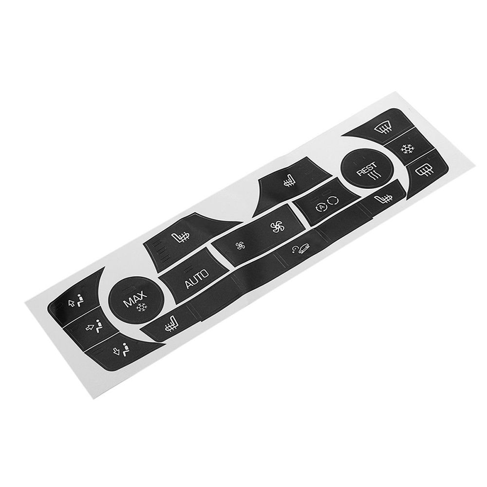 Decal Auto Car Button Sticker AC Climate Control Replacement Repair Kit