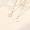 Yingge Yanwu Ожерелье Ласточка Женская мода Простой нишевый дизайн Ожерелье с подвеской в виде птицы