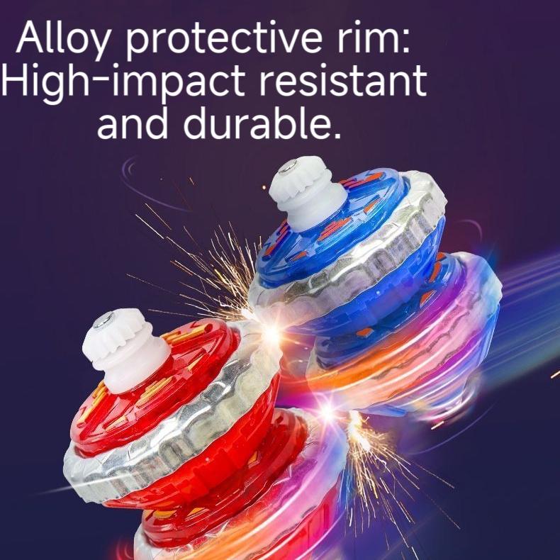 Magic Spin Battle Top - Duel & Glow Launcher Set