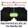 Серия P2/P1/X1/A1 Холодное прилипание С QR-кодом Bambulab Двусторонняя сторона с текстурой Строительная пластина 256x256 мм для 3D-принтера Bambu Lab P2S Combo