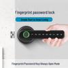 Fingerprint Lock for Indoor Bedroom/Office: Wooden Door Password & Smart Electronic Alloy Lock
