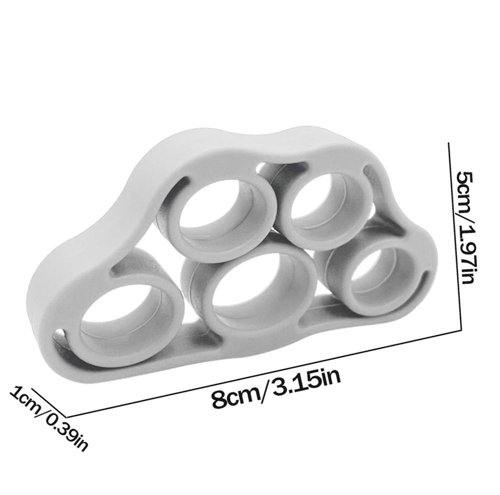 Силиконовый захват для пальцев, тренажер для рук, эспандер, растягиватель для запястий, эластичный расширитель на пять пальцев, силовой тренажер для упражнений