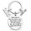 Stainless Steel School Graduate Pendant Gifts Engraved Commemorative Keyring  Celebrate Party