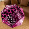 1PC Leopard Print Giraffe Print Umbrella-8-Rib Reinforced, Automatic Open, Lightweight & Durable, Cute Fashion Accessory for Outdoor-T379