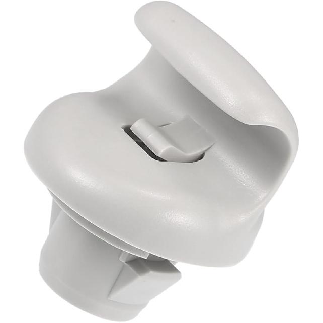 Car Sun Visor Holder Clip, Sun Visor Bracket Hook Clips Hanger, for Nissan Sentra 2015-2019, Plastic, No.96409CG000, Gray Auto Accessories