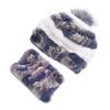 Fur Hat Children Fall and Winter Outdoor Warm Ear Protection Scarf Mom Leisure Set