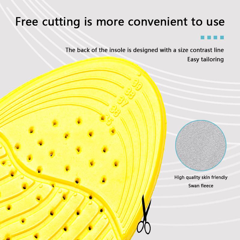 NO.8 спортивные стельки из пены с эффектом памяти, впитывающие пот подушечки, вставки для спортивной обуви для бега, дышащие стельки, уход за ногами для мужчин и женщин
