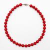 A BIT MOR SHY RED PEARL NECKLACE