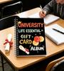 College Survival Gift Card Book 7 x 5 Inch Graduation Holder with 24 Encouraging Cards Spiral Bound Pocket Size for 2026 University Students Leavin