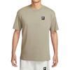 Nike Мужские футболки Air Серая с круглым вырезом Средняя HQ9249-320
