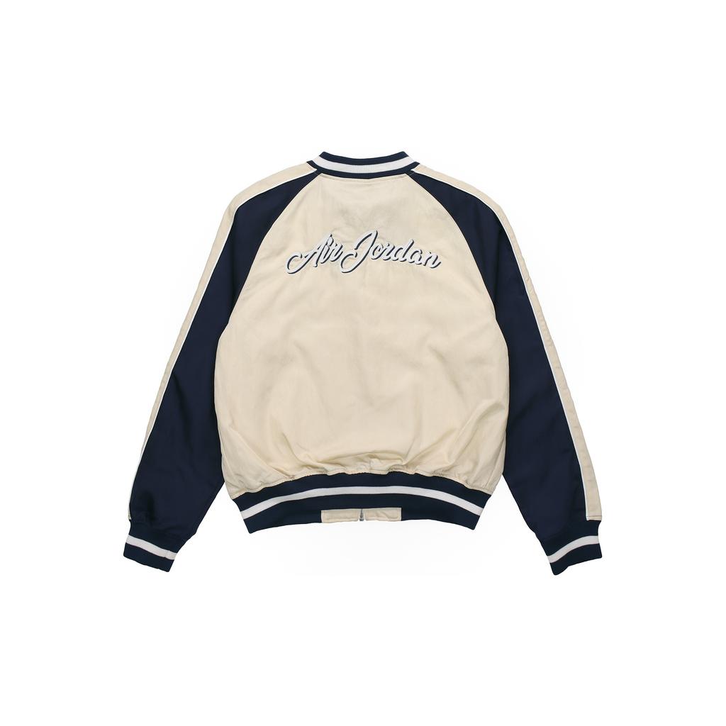 Jordan Remastered Souvenir Бейсбольная куртка с рукавами реглан Мужская верхняя одежда бледно-молочно-белый CD5772-271