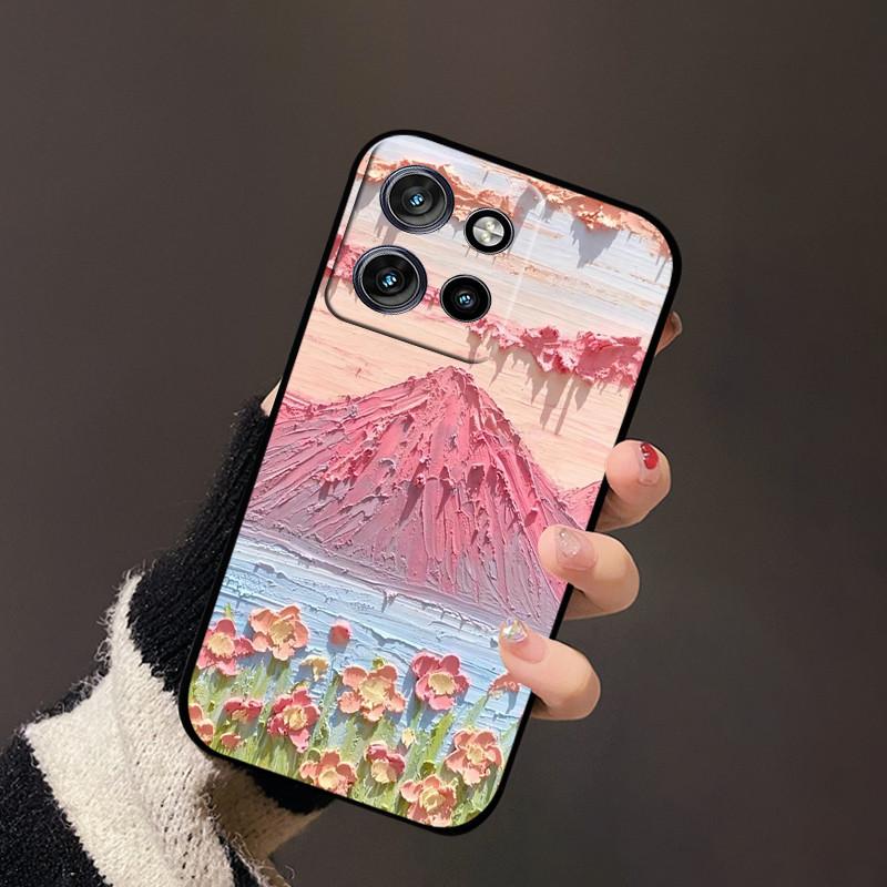 Чехол для Motorola Edge 50 Neo Edge50 Fusion 50S Pro Мягкий ТПУ Силиконовый Задняя Крышка Телефона Для Moto S50 X50 Ultra 5G Роскошный Fundas