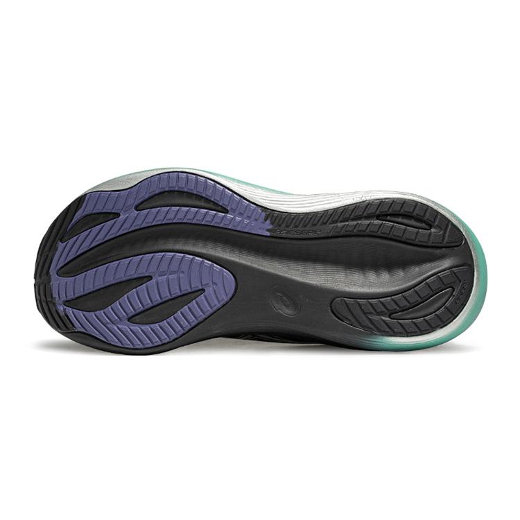 Asics Gel-Nimbus 27 Comfortable Versatile Fashionable Rebound Low-Top Running Shoes Men Sneakers Black Green 1011C174-001