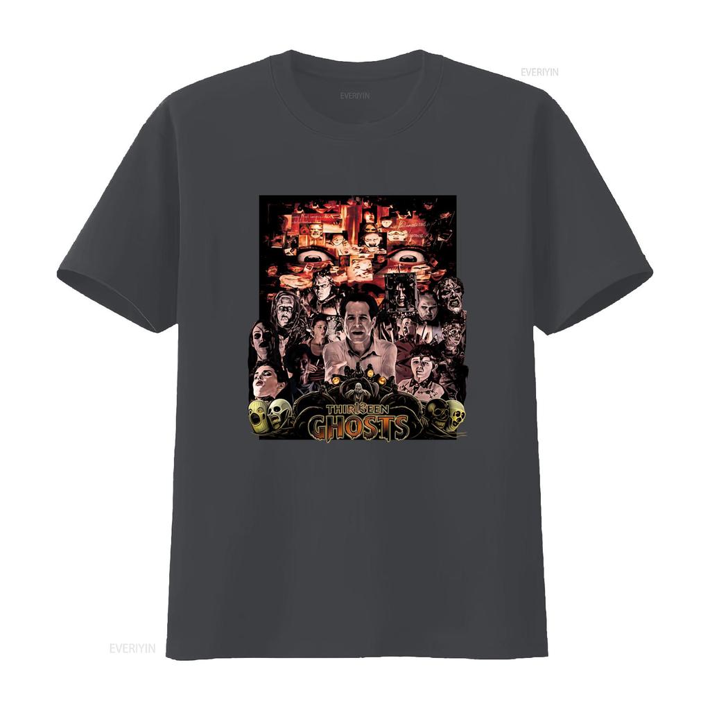 Thirteen Ghosts Horror Movie T Shirt for Cotton vintage Washed Stylish graphic designer clothes fashion Comfortable