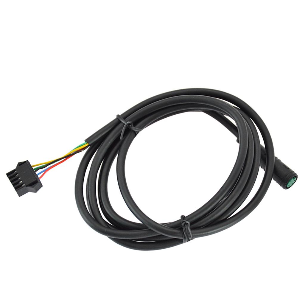 5 Pin Electric Bicycle Extension Cable 170cm Waterproof Adapter Cable for Display to SM Ebike Accessories