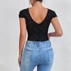 Леди комбинезон Slim Fit Клубная одежда без рукавов шикарный однотонный женский боди женская одежда