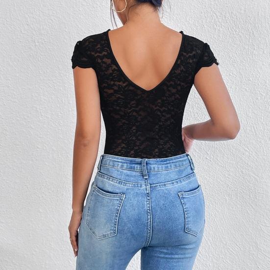 Леди комбинезон Slim Fit Клубная одежда без рукавов шикарный однотонный женский боди женская одежда