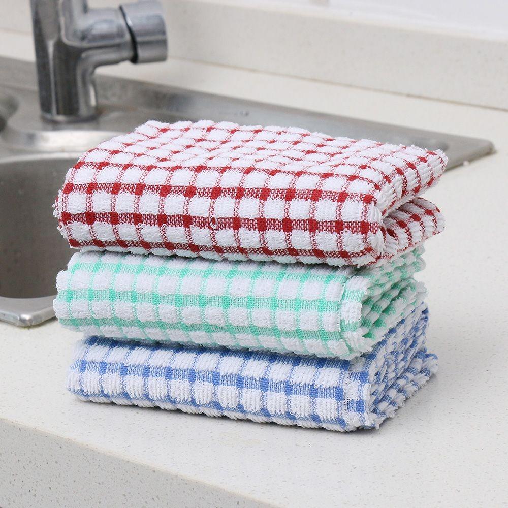 Cotton Tea Towels Rag Cleaning Cloths New Handtowel Household