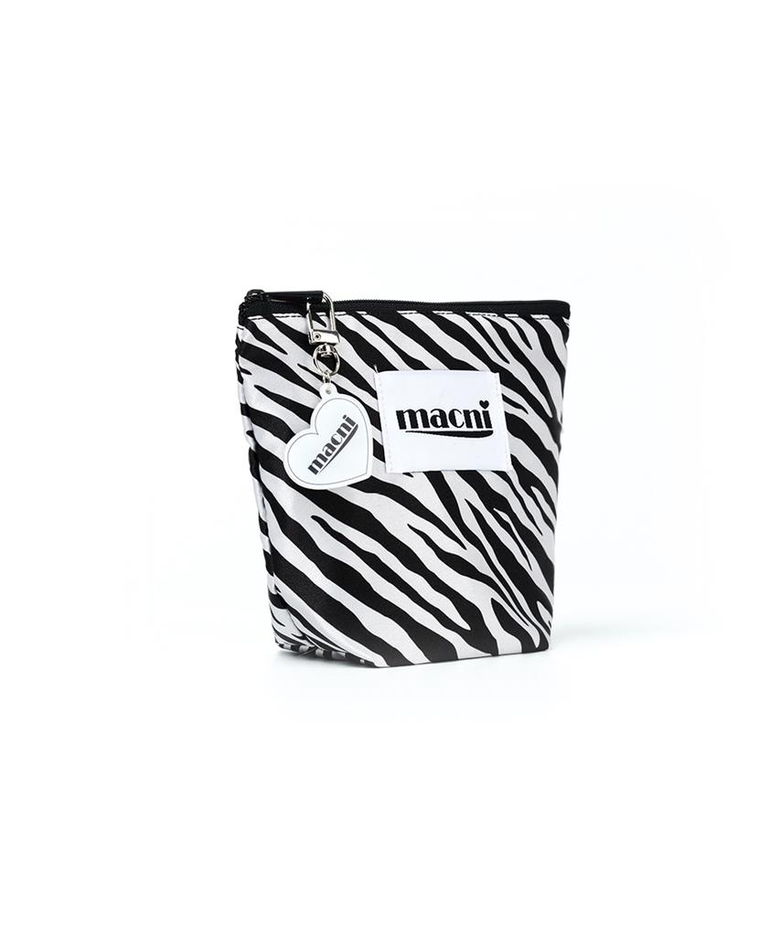Macni Zebra Standy Pouch Белый