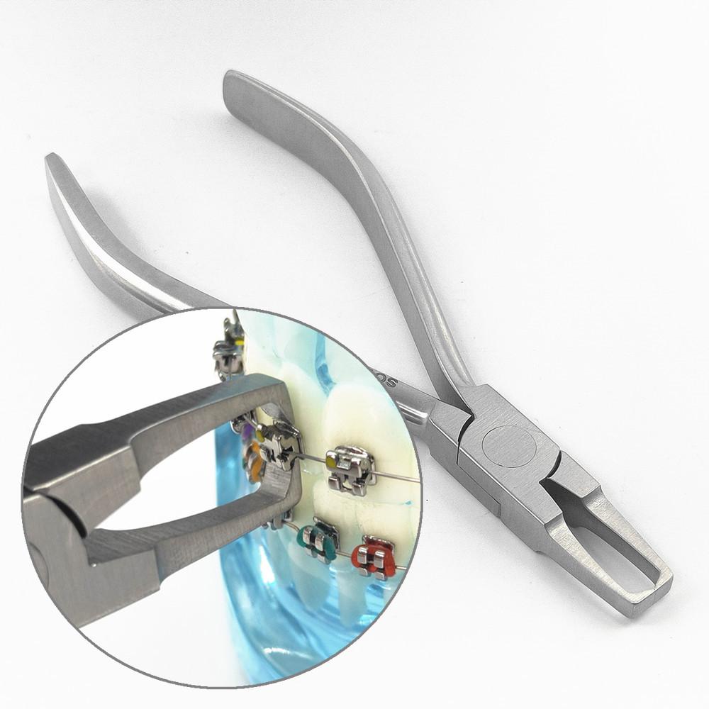 Стоматологические ортодонтические брекеты для удаления плоскогубцев, стоматологический ортодонтический брекет для снятия брекетов, щипцы, стоматологический инструмент, инструмент
