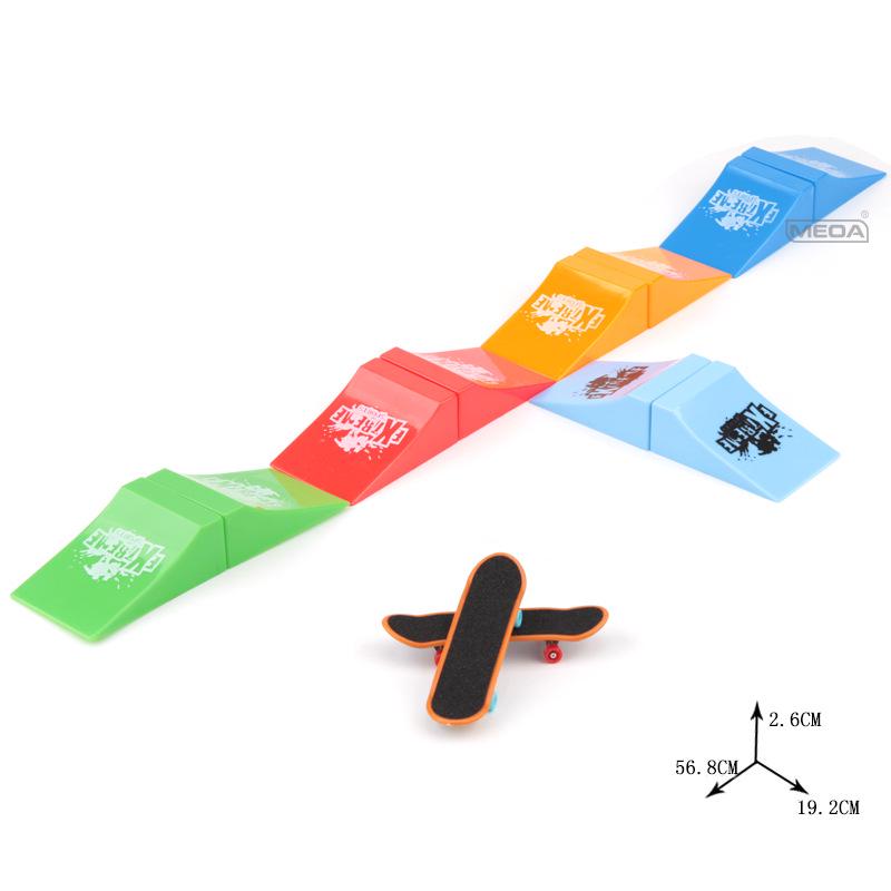 Рождественский молодежный пальчиковый скейтборд и брюки для самоката, набор для комнатных игр