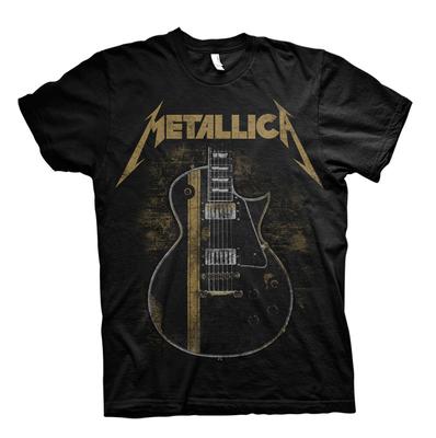 Футболка унисекс с гитарой Metallica James Hetfield Gibson