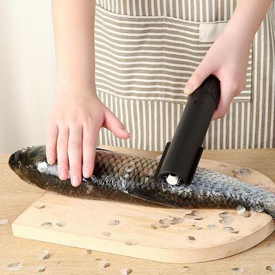 Перезаряжаемая электрическая скребок для рыбы с USB, водонепроницаемая удалитель рыбной чешуи, очиститель рыбной чешуи, портативный нож для рыбной чешуи, инструменты для морепродуктов