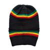 Stripe Colorful Decoration Hat Hiphop Unisex Knitted Hat Comfortable Warmth Hat for Fashionable Winter Wear