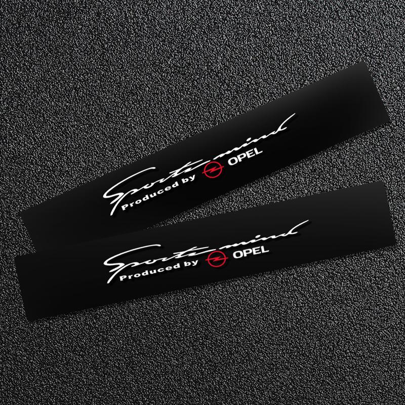 VKXG1 Car Front Windshield Stickers Front and Rear Decorative Decals Sticker For Opel Astra j Insignia Astra g Corsa Zafira Mokka