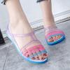 Fashion New Flat Hole Shoes Female  Sandals for Women's Summer Fashion Korean Version Jelly Shoes Casual Beach Shoes
